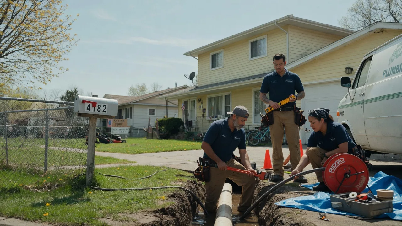 Gas Line Repair in Henry, IL near me